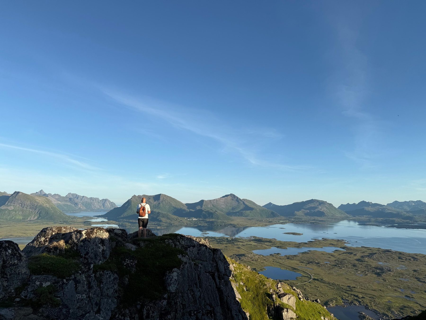 Uitkijk over de fjorden